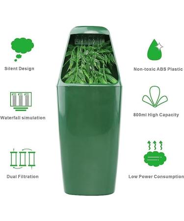 DERNORD Chameleon Water Dispenser Dripper - Reptile Drinking Water Fountain Waterfall Circulating for Lizards Bearded Dragons - Buy Online on GoSupps.com