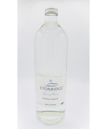 Etonridge Lightly Sparkling Spring Water 12x 750ml Glass Bottles