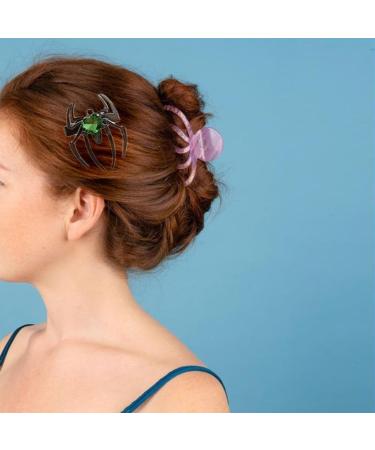 JSGHGDF Spiders Hair Clip for Teens Girl Cool Hairpins Side Clip Hair Barrettes for Women Side Hair Blue - Buy Online on GoSupps.com