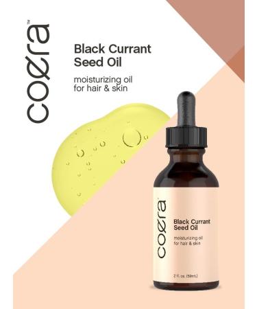 Black Currant Seed Oil - 2 fl oz | Moisturizing Hair & Skin Oil | Paraben SLS & Fragrance Free - Buy Online on GoSupps.com