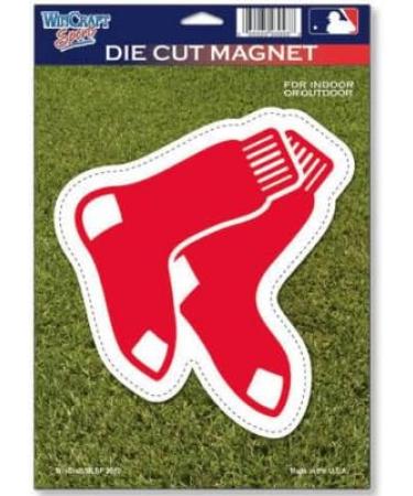 MLB Boston Red Sox Die Cut Logo Magnet 6.25"x9" - Buy Online on GoSupps.com
