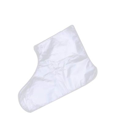 Exceart 200pcs Clear Plastic Disposable Booties Paraffin Bath Liners for Foot Pedicure Hot Spa Wax Treatment Foot Covers Bags - Buy Online on GoSupps.com