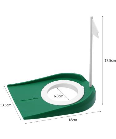 Adjustable Plastic Golf Putting Cup Practice Aids with Flag for Indoor & Outdoor Use - Buy Online on GoSupps.com