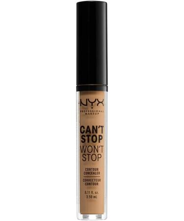 NYX Can't Stop Won't Stop Full Coverage Concealer - Golden 0.025 oz | NYX Professional Makeup - Buy Online on GoSupps.com
