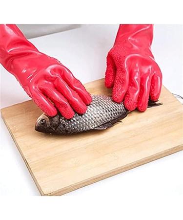 ESASAM Cleaning Gloves Peeled Potato Cleaning Glove Kitchen Vegetables Rub Fruit Skin Scraping Fish Scales Non-slip Household Glove Kitchen Accessories - Buy Online on GoSupps.com