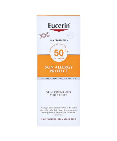 Eucerin Sun Allergy Protect Sun Gel-Cream SPF 50+ | 150 ml - Best for Sensitive Skin & UV Protection - Buy Online on GoSupps.com