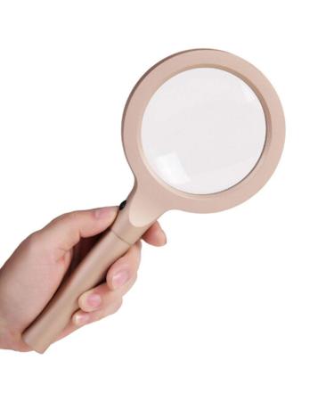 Illuminated Handheld Glass with Led Light Old Man Reading 10x Hd Optical Repair Engraving Identification Magnifier Good Times