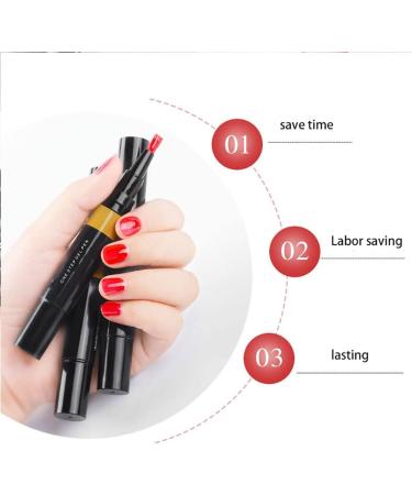 Eforcase 3 in 1 Nail Art Pen Nail Art 3D Painted Pen Drawing Nail Point Graffiti Dotting Pen Flower Pen Hook Line DIY Nail Art Beauty Adorn Manicure Tools for Nail DIY Abstract Lines Design - Buy Online on GoSupps.com