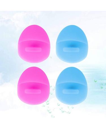 Milisten 4pcs Silicone Face Scrubbers Exfoliator Brush Facial Cleansing Pad Blackhead Scrubber Exfoliating Pore Cleansing Pad Removing Face Brush - Buy Online on GoSupps.com