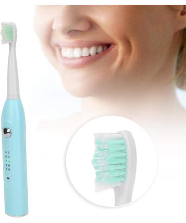 GOTOTOP Adult Electric Toothbrush | Soft Waterproof Rechargeable with 4 Brush Heads - Lake Green - Buy Online on GoSupps.com