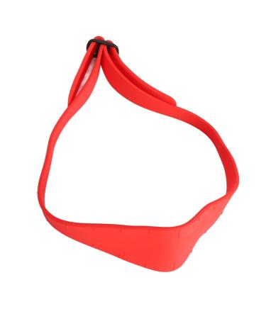 DIY Haircut Tool with Silicone Neckline Shaving Template - Easy Hair Trimming Solution (Red) | International Shipping Available - Buy Online on GoSupps.com
