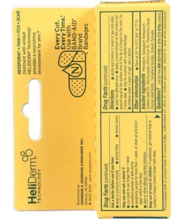Buy Neosporin Antibiotic Ointment - Pain Relief Anti-Itch & Scar Minimizer - 24-Hour Protection for Cuts & Scrapes - .5 oz International Shipping - Buy Online on GoSupps.com