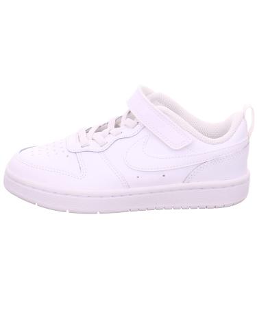 NIKE Boys Unisex Kids Court Borough Low 2 (PSV) Sneaker 34 EU White