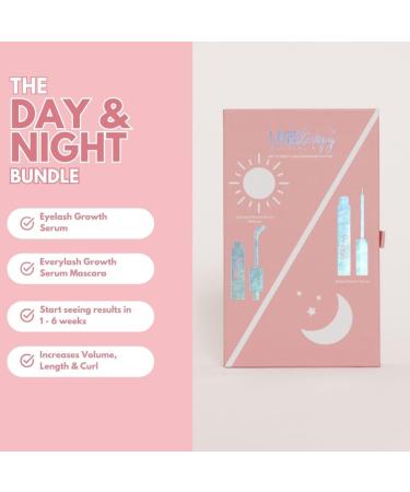 Lash Therapy Australia Day to Night Bundle | Eyelash Growth Serum & Waterproof Mascara | Cruelty-Free Lashes for Volume & Length - Buy Online on GoSupps.com