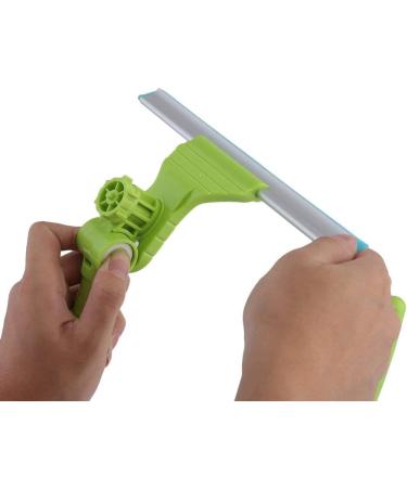 Detachable Telescopic U Shaped Professional Window Cleaning Tool Flexible Outside Double-Sided Glass Cleaner Kit Green - Buy Online on GoSupps.com