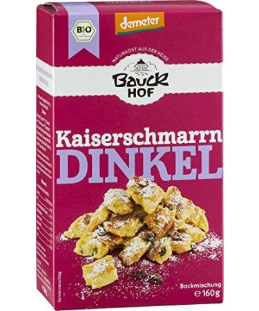 Bauckhof Spelt Kaiserschmarrn Demeter pack of 6 (6 x 160 g)