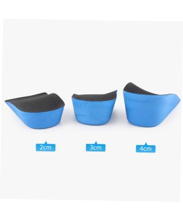 NOLITOY Height Boosting Insoles - 3cm Leather Shoe Inserts for Men & Women | Invisible Heel Height Increase Pads - Buy Online on GoSupps.com