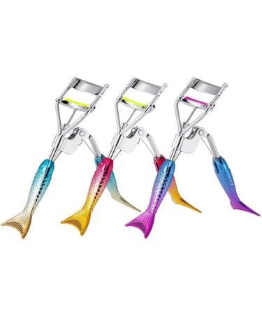 Mermaid Shaped Fishtail Handle Eyelash Curler Eyelash Curler Eyelash Makeup Tool Female Accessories (Color : C01) - Buy Online on GoSupps.com
