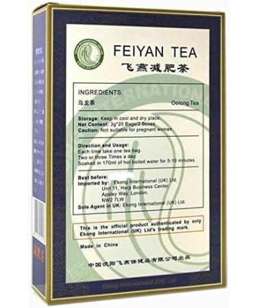 Nature Therapy Ekong Chinese Slimming Tea - Green Tea for Weight Loss (2 Packs) - Buy Online on GoSupps.com