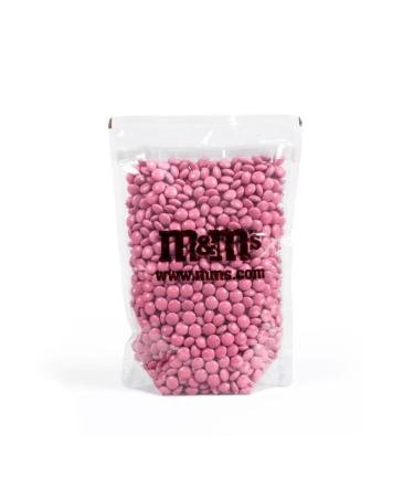 M&M'S Single Colour Milk Chocolate - Bulk Bag of 1.5kg of Chocolates - DIY Idea - Ideal for Wedding, Birthday Party, Candy Buffet, Christening, Gender Reveal (Soft Pink)