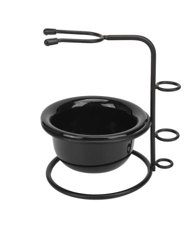Buy 2-Piece Shaving Brush Stand with Bowl - Stable Dust-Proof Metal Holder & Shaving Soap Bowl - International Shipping - Buy Online on GoSupps.com