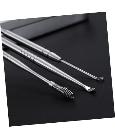 Stainless Steel Ear Spoon Set - 3pcs Ear Wax Removal Tool & Cleaner Kit - Buy Online on GoSupps.com