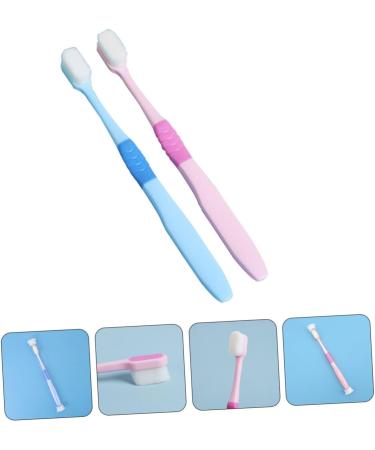 ULTECHNOVO 6-Piece Adult Toothbrush Set - Durable & Eco-Friendly PP Bristles | International Shipping Available - Buy Online on GoSupps.com