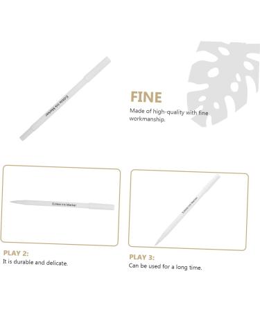 PRETYZOOM 1pc Coloring Pen Cake Marker Edible Pens for Cookies Baking Edible Biscuit Marker Plastic White - Buy Online on GoSupps.com