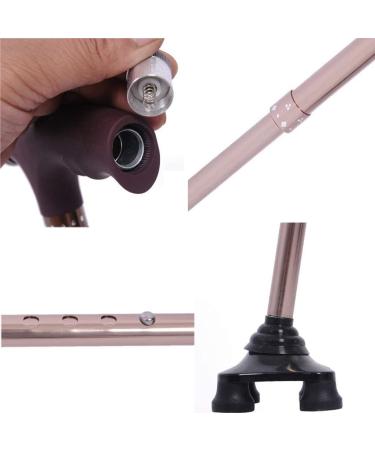 Canes Elderly Cane Multifunctional Crutches Walker Crutch Elderly Crutches Aluminum Alloy Walking Stick Free Stretching Four-Legged Cane Lightweight - Buy Online on GoSupps.com