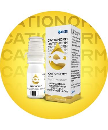 Cationorm Eye Drops - All-Round Protection for Dry & Watery Eyes | 10 ml Solution - International Shipping Available - Buy Online on GoSupps.com