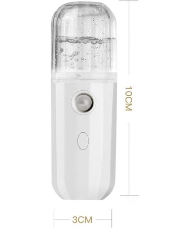 Face Mister - USB Rechargeable Face Humidifier 1oz /30ml Visual Water TankDeep Cleaning Moisturizing Facial Sprayer for Any Skin Daily Skin Care Makeup Wynott - Buy Online on GoSupps.com