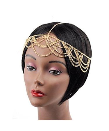 Artio Tassel Headbands Jewelry Wedding Headpiece Accessories for Women and Girls HB-511