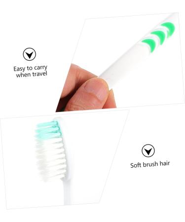 Mobestech 60 STK Disposable Travel Toothbrushes - Soft Vegan & Perfect for Kids | Ideal Hotel & Travel Companion - Buy Online on GoSupps.com