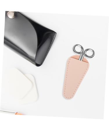 4pcs Manicure Scissors Protective Case Tool Scissors Cover Dead Skin Scissors Soft Pu Leather - Buy Online on GoSupps.com