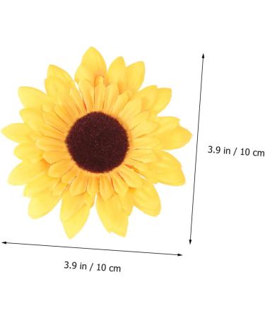 Zerodeko 18 Pcs Sunflower Decor Artificial Sunflower Home D cor Real Looking Fake Sunflower Bling Decor Fake Corn False Flowers Artificial Flower Mini Woven Baskets Craft Set 10cm - Buy Online on GoSupps.com