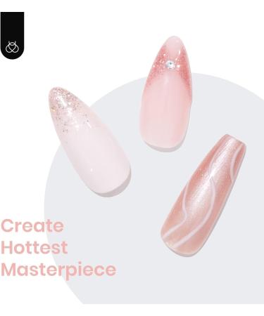 Beetles Gel Polish Nail Set - Old Money Collection | 6 Glitter Colors | Soak Off UV LED Manicure Kit for Women & Girls - Buy Online on GoSupps.com