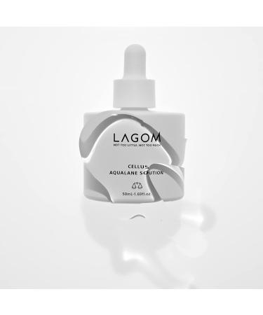 LAGOM Cellus Aqualane Solution Serum - Natural Squalane Face Essence for All Skin Types - 50ml | Anti-Aging & Texture Firming Formula - Buy Online on GoSupps.com