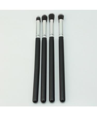 Set of 4 Silver Eye Shadow Brushes - Premium Quality & International Shipping - Buy Online on GoSupps.com