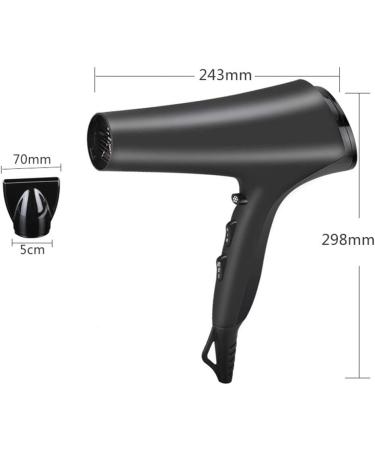 Fast Hairdryer Professional Hair Dryer 2200W Powerful Constant Temperature Hair Dryer with Ionic Conditioning 3 nozzles with 2 Speed and 3 Heat Setting with Cool Shot Button Anti-frizz Low Noise - Buy Online on GoSupps.com