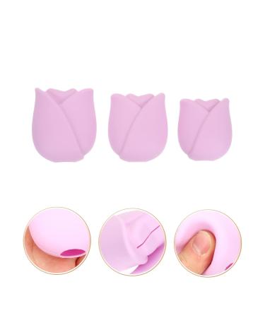 FRCOLOR 6 Pcs Makeup Brush Case & Caps - Silicone Guard Holders for Travel Purple Makeup Brush Storage & Sleeves - Buy Online on GoSupps.com