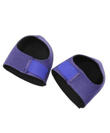FRCOLOR Adjustable Shoulder Strap 1 Pair Heel Gel Damping Sbr Men and Women Heel Pad Adjustable Strap