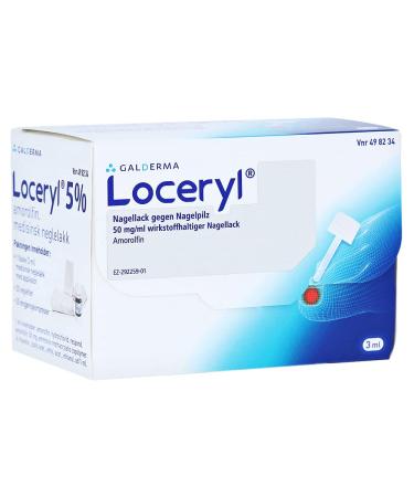 LOCERYL nail polish against nail fungus 50 mg/ml