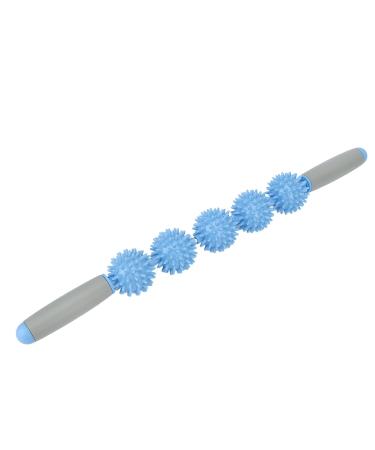 Angrek Muscle Relaxation Scooter - Five Balls Fascia Blaster & Massage Roller | Light Blue - Buy Online on GoSupps.com