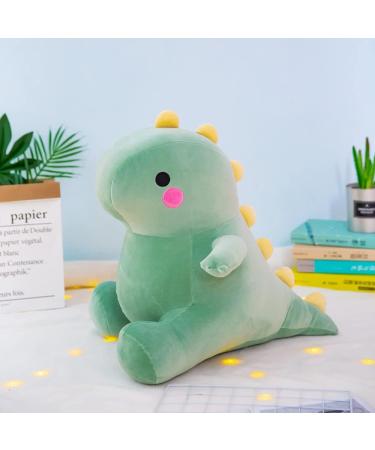 NatureMan Cute Dinosaur Plush Toy - Soft and Kawaii Stuffed Animal Doll for Children's Room Decor (Green) - Buy Online on GoSupps.com