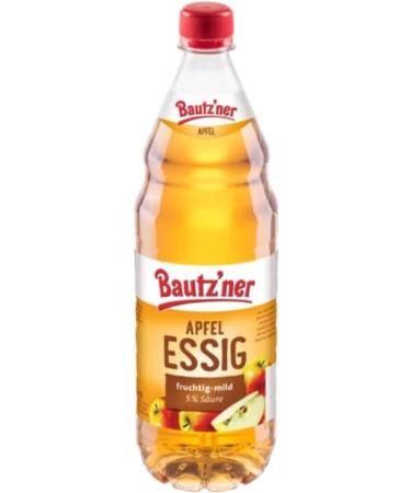 Bautz ner Apple cider vinegar 1000 ml x 10 pieces - Buy Online on GoSupps.com