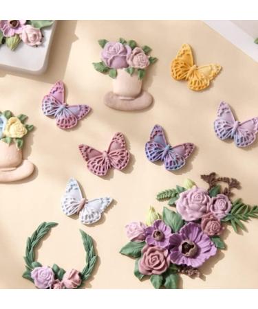 Bouquet Butterfly Silicone Fondant Mold for Cake Decorating and Crafting (0017HHGJ) - Buy Online on GoSupps.com