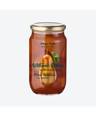 Williams Pear: the queen of pears in fine caramel syrup