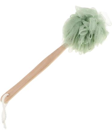 Soft Green Bath Sponge - Long Handled Shower & Soap Sponge for Ultimate Comfort - Buy Online on GoSupps.com