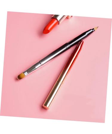 Premium Flexible Lip Brush & Applicator - Perfect for Lipstick & Lip Gloss | Mini Metal Makeup Brush for Precision Application - Shop Internationally - Buy Online on GoSupps.com