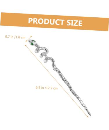 MAGICLULU Snake Hairpin Hair Bun Accessories for Women Hair Chopstick Hairpin Chinese Hair Sticks Chopsticks for Hair Accessories Hair Sticks for Buns Snake Hair Chopstick Hair Chopsticks - Buy Online on GoSupps.com